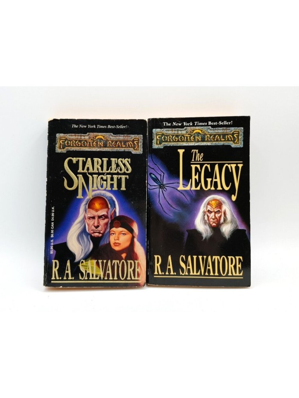 Dungeons & Dragons: Forgotten Realms  Starless Night & The Legacy Books Novels